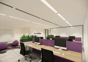 Projectinrichting kantoor